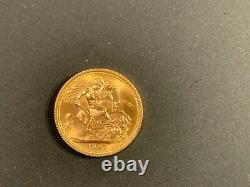 1967 Great Britain Elizabeth II Full Sovereign Gold Coin, 7.98 grams, 22 carat