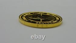 1967 Nicaragua 50 Cordobas 100th Anniversary Ruben Dario GOLD Coin with Box- G1059