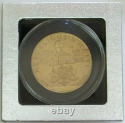 1969 Gold Haiti Massive 76 Grams Proof 250 Gourdes 470 Minted King In Box