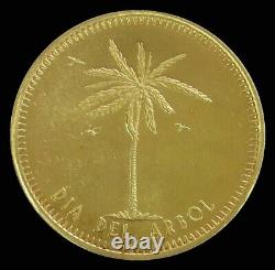 1974 Gold Venezuela 21.5 Gram Grupo Covenal Mariara 15 Years Anniv. Arbor Day