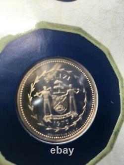 1975 Belize $100 GOLD Proof Coin 6.21 grams 500/1000 FINE GOLD
