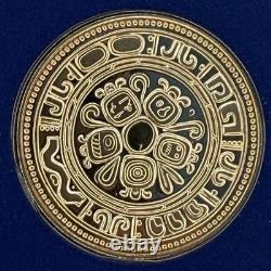 1976 Belize $100 Proof Gold Coin 6.21g. 500 Fine, 1/10 oz AGW Franklin Mint