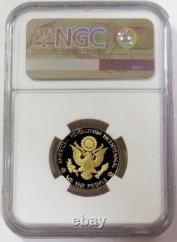 1976 GOLD US MINT PROOF 23mm NATIONAL BICENTENNIAL 12.94 GRAM NGC PF 70 UC