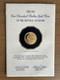 1976 One Hundred Balboa Gold Coin Of The Republic Of Panama 8.16 Grams Fine Gold