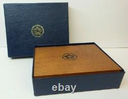 1976 US Mint American Bicentennial Gold. 900 Fine Medal with Box RARE! J408