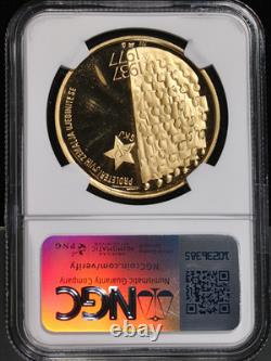 1977 Yugoslavia Gold Medal 25 Gram Josip Broz Tito NGC PF65 Ultra Cameo