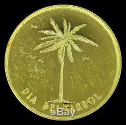 1979 Gold Venezuela 19.6 Gram Grupo Covenal Mariara 20 Years Anniv. Arbor Day