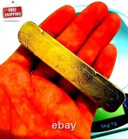 1980 Grams Scrap Gold Bar For Gold Recovery Melted Different Computer Coin Pins