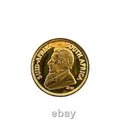 1980 Miniature Krugerrand South Africa 22Kt Gold 9mm 0.3 gram Novelty Token-Coin