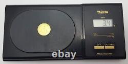 1981 1/10 oz Fine Gold Krugerrand South African Gold Coin 3.39 Grams
