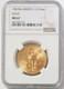 1981 Mo Gold Mexico 1/2 Onza Winged Libertad Coin Ngc Mint State 67