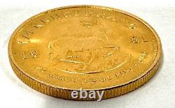 1981 South Africa Gold Krugerrand 1/4 oz Uncirculated Gold Coin 8.4 Grams