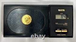 1981 South Africa Gold Krugerrand 1/4 oz Uncirculated Gold Coin 8.4 Grams