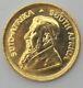 1982 1/10 Oz Fine Gold Krugerrand South African Gold Coin 3.39 Grams
