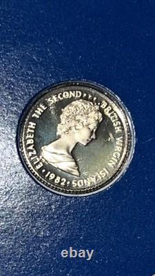 1982 Twenty-Five Dollar Gold Coin Of The British Virgin Islands, 1.50 Grams