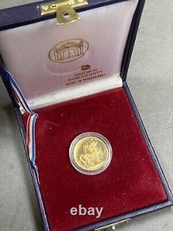 1983 Yugoslavia Ivan Mestrovic 1883 1962 Bowman Spearman Gold Coin RARE INDIAN