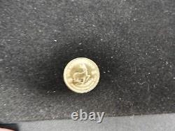 1984 1/10 oz Fine Gold Krugerrand South African Gold Coin 3.39 Grams