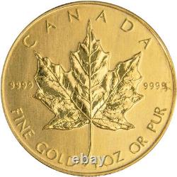 1985 1 oz Canadian Gold Maple Leaf Coin