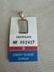 1985 Credit Suisse 1 Gram. 9995 Platinum Bar With14k Pendant