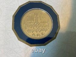 1985 FM Egypt 100 Pound 17.15 Grams. 900 Gold Coin Only 1800 Minted High Grade