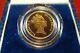 1985 Proof Half-sovereign 3.99 Grams19.30 Mm 22kt Solid Gold Coin The Royal Mint