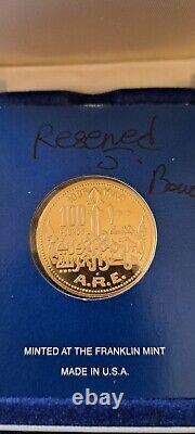 1985FM Egypt 100 Pound 17.15 Grams. 900 Gold Coin Only 1800 Minted High Grade