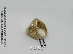 1986 22k Fine Gold 1/4 Oz Us Liberty Coin Ring Estate Piece 24 Grams