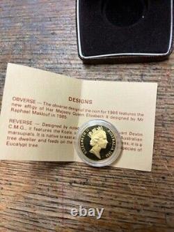 1986 Australia $200 Gold Koala 10gram OGP Royal Australian Mint PROOF