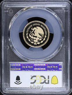1986-Mo 250P Mexico Gold Proof World Cup Soccer PCGS PR 69 DCAM