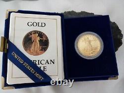 1987 $50 GOLD AMERICAN EAGLE PROOF COIN 33.931 Grams