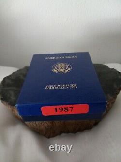 1987 $50 GOLD AMERICAN EAGLE PROOF COIN 33.931 Grams