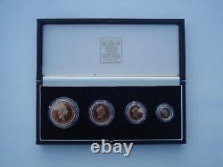 1987 Brittannia Royal Mint Gold 4-coin Proof Set