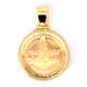 1987 Us $5.00 Liberity Bicentennial Gold Coin Pendant 9.6 Grams