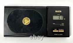 1987s Gold Panda 1/10 oz 10 Yuan Chinese Gold Coin 3.1 Grams