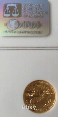 1989 $5 Gold American Eagle NGC MS 69 1/10oz! Beautiful Gold Coin