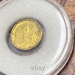 1991 3 Yuan. 999 Gold 1 Gram 10th Anniversary Chinese Panda Coin
