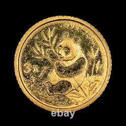 1991 3 Yuan China 1 Gram Gold Panda Coin SKU-G3294