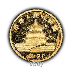 1991 3 Yuan China 1 Gram Gold Panda Coin SKU-G3295