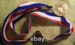 1992 El Dorado Casino 24 Kt. Gold Olympic like medal 31 grams in box with COA