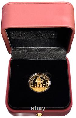 1994 Netherlands Dutch Gold Ducat Proof Coin Gem Proof withdisplay box