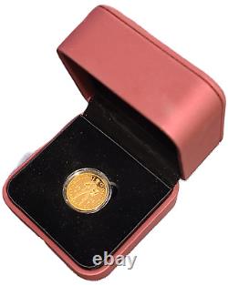 1994 Netherlands Dutch Gold Ducat Proof Coin Gem Proof withdisplay box