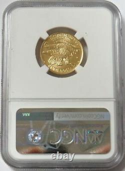 1995 West Point Gold Us $5 Dollar 8.35 Grams Torch Runner Coin Ngc Mint State 70