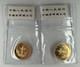 1997 China. 999 Gold 1/10 Oz X 2 Coin Gram Set Auspicious Matters 10 Yuan Sealed