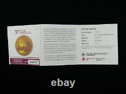 1997 HK $1,000 15.976 grams 22 carat Gold Coin Hong Kong Royal Canadian Mint RCM