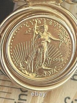 1998 1/10 Ozt Fine Gold Pendant