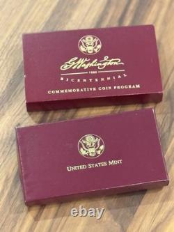 1999-W $5 Gold Washington Gold Proof Coin w CoA