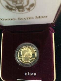 1999 W Washington Proof $5 Commemorative Gold USA Coin 8.359 Grams of Gold