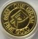 1g Clean Ripz Gold Round Icg Ms70 Pl. 9999 Fine Gold Micro Round Rare