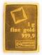 1g One Gram Valcambi Breakaway. 999 Fine Gold Combi Bar Investment Esg Matte