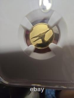 1g Pteranodon Gold Coin Ngc Pf70